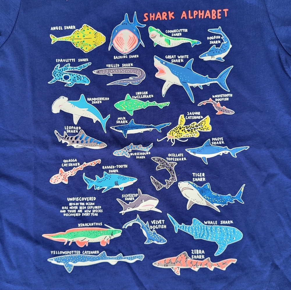 NWT GITD shark tee - Picture 15 of 16
